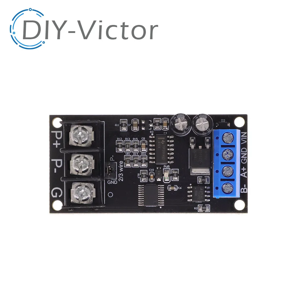 PT100 platinum thermistor RTD thermocouple temperature sensor transmitter RS485 MODUBS RTU module