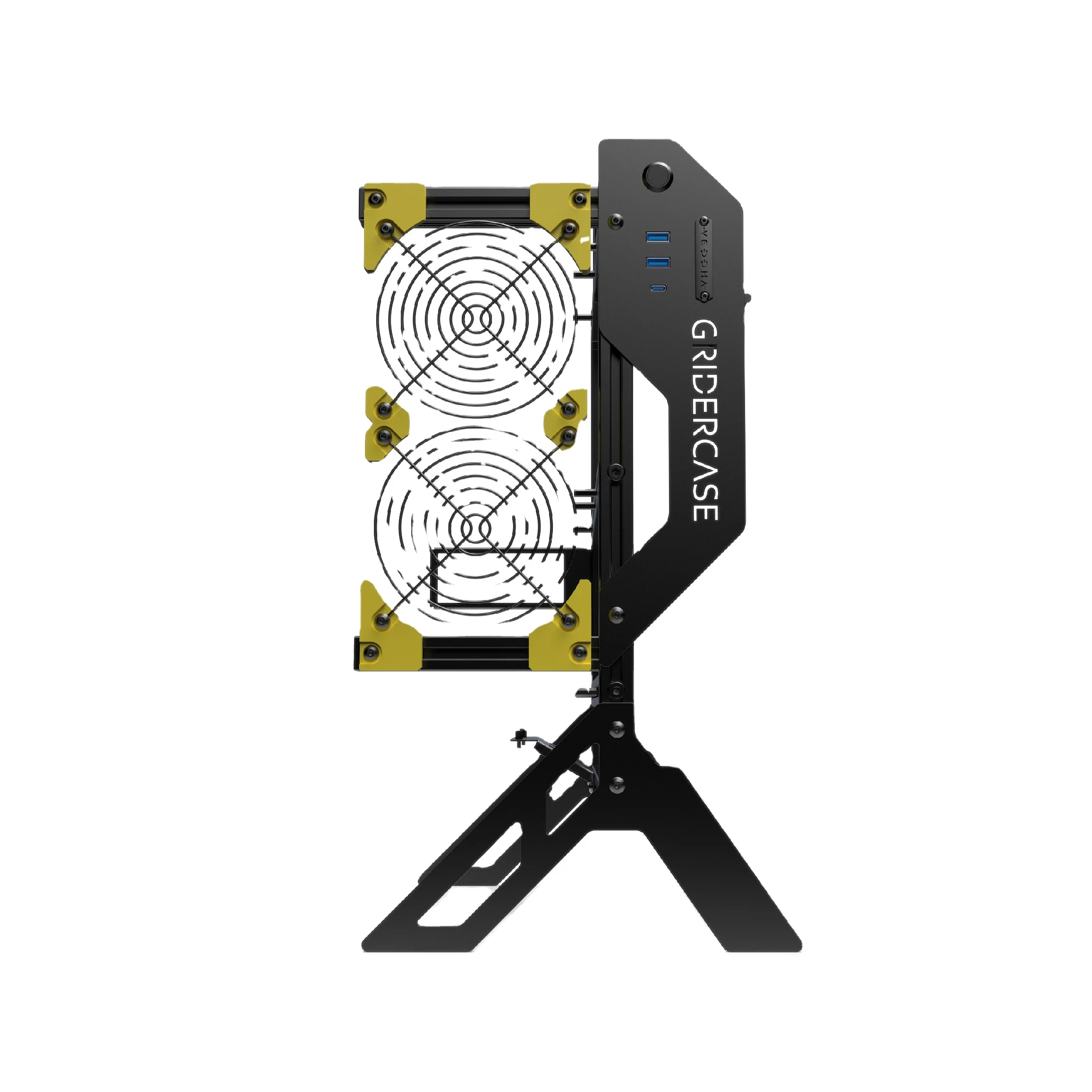 Enterprise Rackmount Chassis for Hyper-Converged Infrastructure 16x NVMe + 12x HDD Hybrid Design