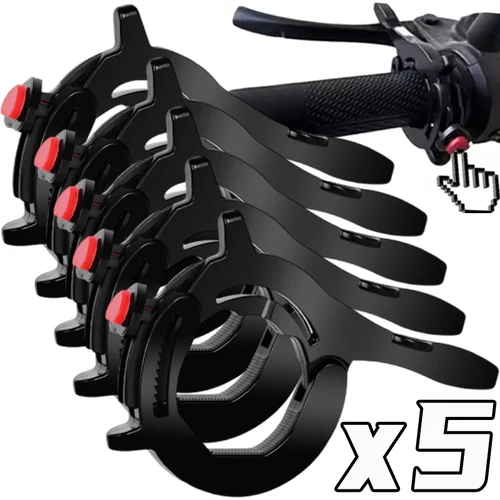 Acelerador de Control de crucero para motocicleta, retenedor de bloqueo de aluminio de alta calidad, barra de mango de muñeca Flexible y segura Universal