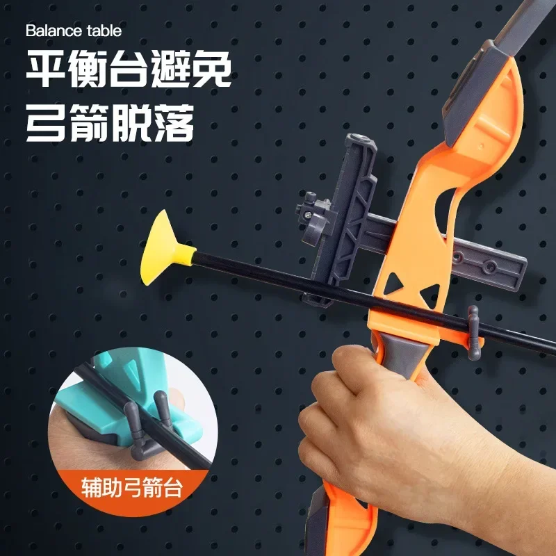 Zabawka łuk i strzała dla dzieci, tarcza przyssawkowa, łucznictwo, rakietowy beczułek, tarcza dla chłopców i dziewcząt, strzelanie, zabawki sportowe do użytku wewnątrz i na zewnątrz.