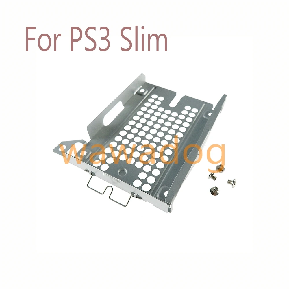 20sets Hard Disk Drive Base Tray HDD Mounting Bracket Support for Sony Playstation 3 PS3 2000 2500 3000 Universal with Screws