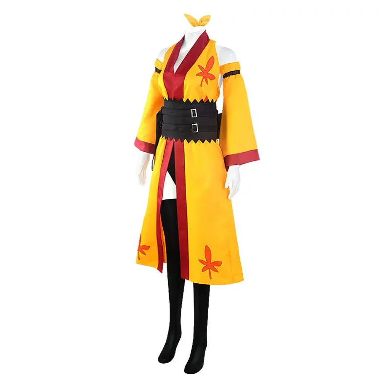 25COSHomura Kougetsu تأثيري الباروكات أنيمي Edens صفر تأثيري حلي كيمونو المرأة موحدة هالوين عيد الميلاد كرنفال