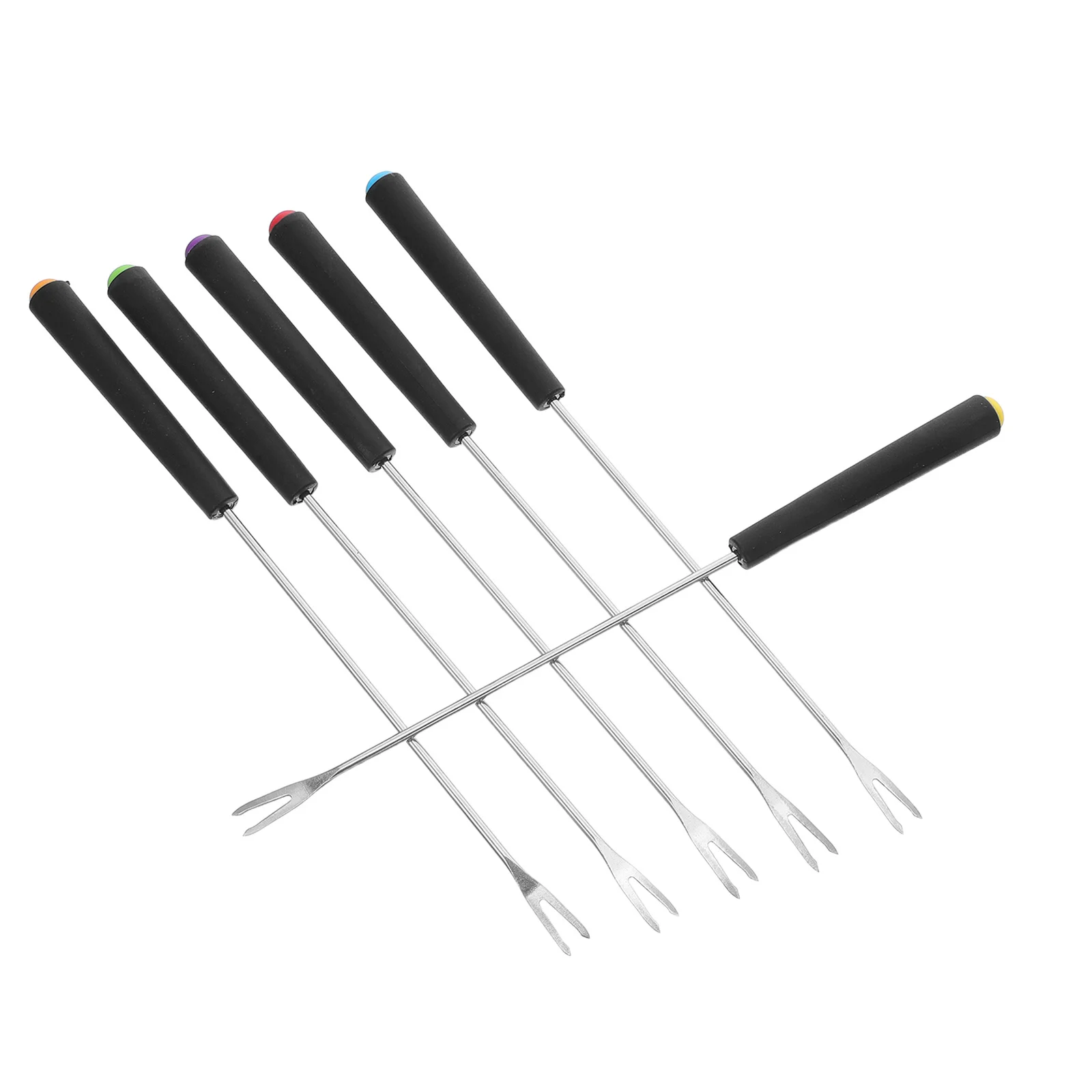 

18Pcs Stainless Steel Bbq Skewers Durable Elegant Grilling Forks for Meat Fruits Fondue Easy Clean Heat Resistant Metal Roasting