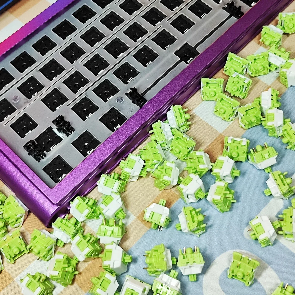 Mage Studio Akashi Switches Mechanical Keyboard Linear Switches Factory Lubed Advanced Bottom Switch