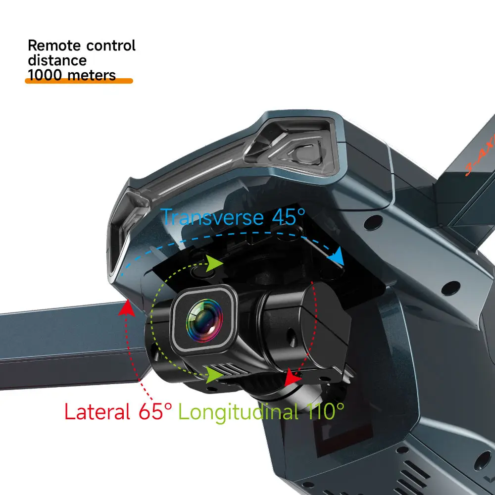 Grosir Tiongkok Drone Cfly F186 baru 2022 dengan kamera 4k Gps 1km 30 menit waktu terbang profesional Vs Mavic Air 2 Drone