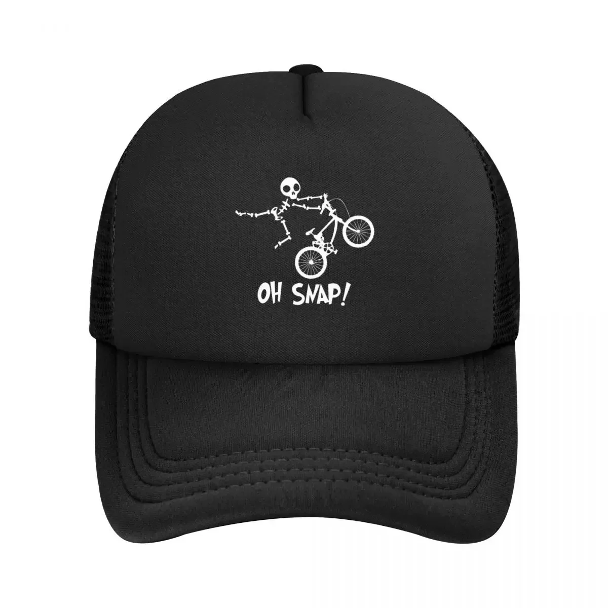 

Funny Skeleton Cycle Bike Trucker Caps Men Bicycle Dad Hat Sun Hats Sun Caps Adjustable Snapback Caps Mesh Baseball Cap Summer