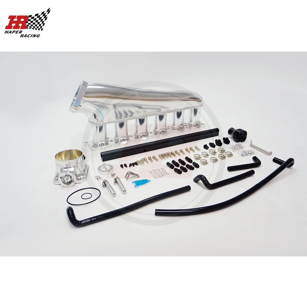 

HP RACING Billet Front Facing Intake Manifold Fuel Rail and Throttle Body Combo RB25DET 1998+