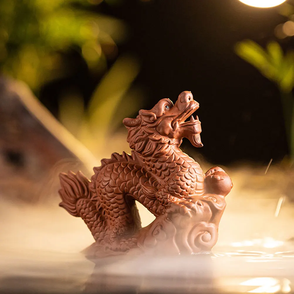 

Chinese Dragon Sculpture Dragon Statue Ornament Desktop Decoration Tabletop Decor Fortune Wealth Holiday Gift Chinese Decor