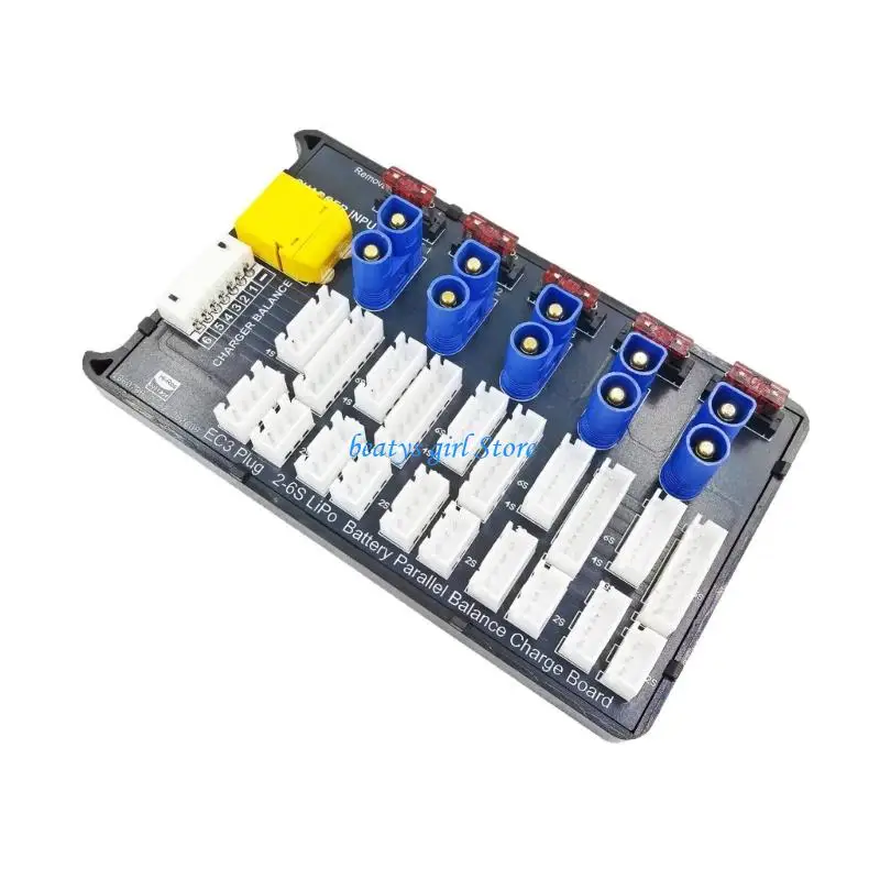 C7AB Parallel Charging Board With EC3 Connector For 2S-6S Batteries Accessory