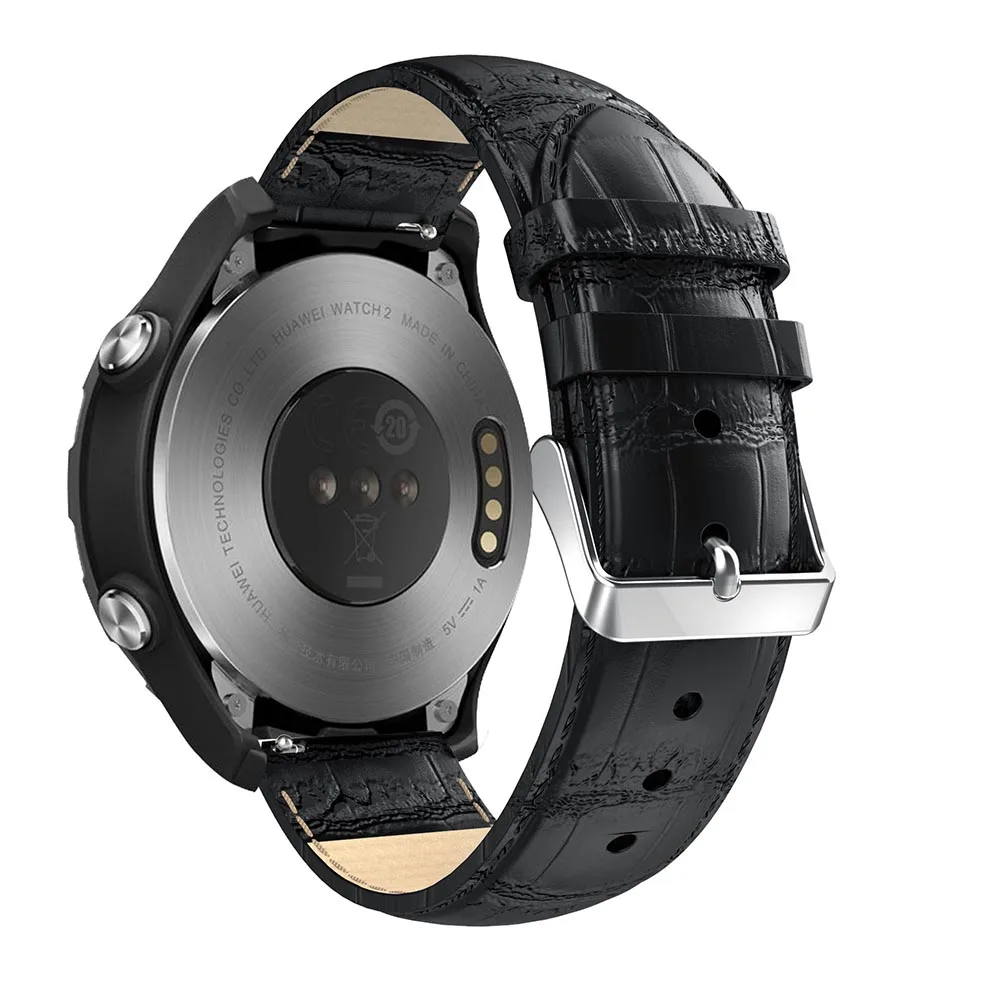 22mm Leather Watch Strap for Huawei GT3 Pro 46mm GT2 Pro GT 3 2 46mm Replacement Bracelet for HUAWEI Watch 3 Pro NewWristband