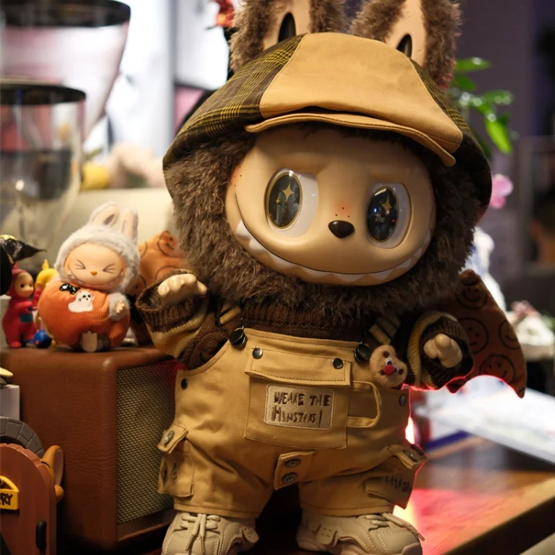 For 58cm Feference Zimomo Leader Trendy Play Handmade Vinyl Doll Pulling Cloth Khaki Set Baby Clothes Original