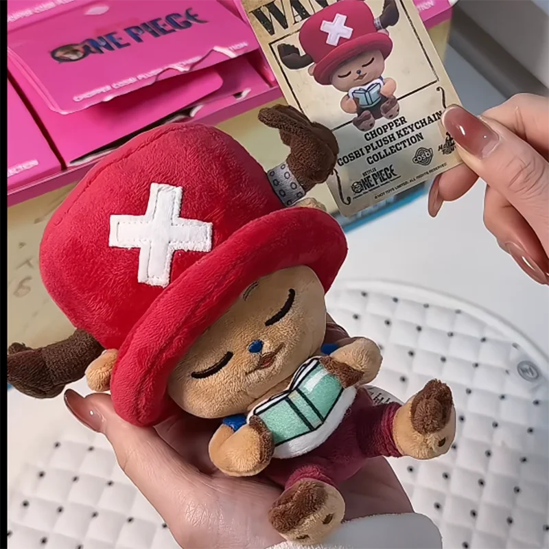 En Stock Nuevo Cosbi Oficial One Piece Juguetes Chopper Cosbi Muñeco Caja Sorpresa Colgante Figura Anime Linda Regalo de Cumpleaños