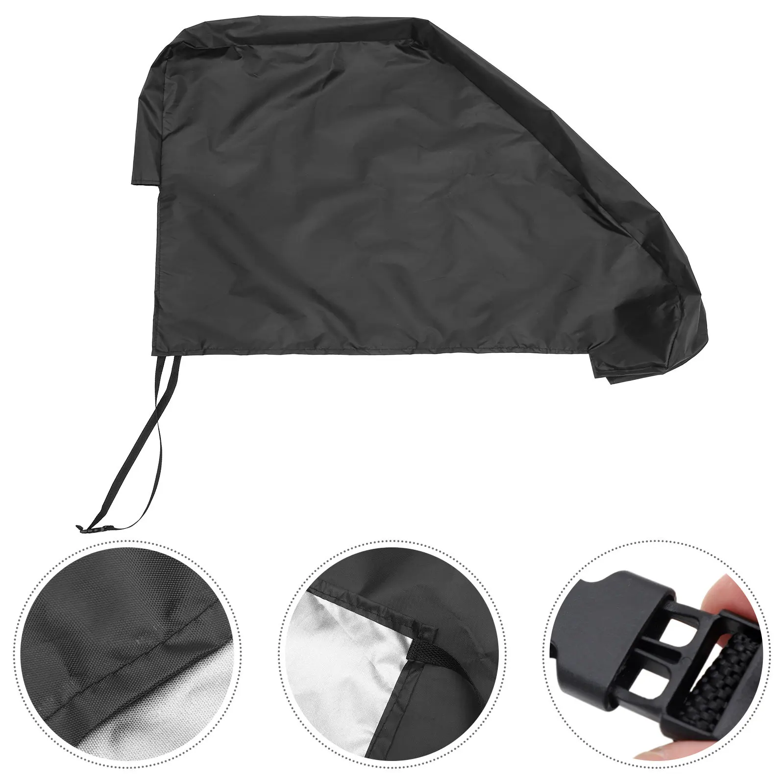 

Universal Tow Hitch Cover Lightweight Flexible Oxford Fabric Windproof Rainproof Corrosion Proof Hitch Shade for Trailer