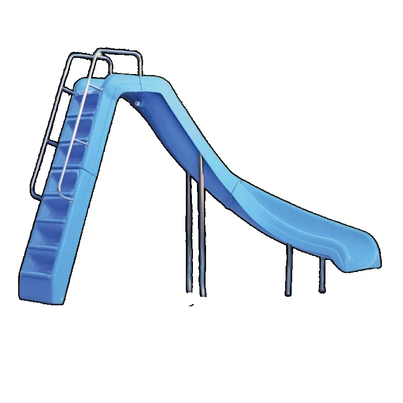 Custom bending services for children's and adult fiberglass pool slides for water parks and swimming pools