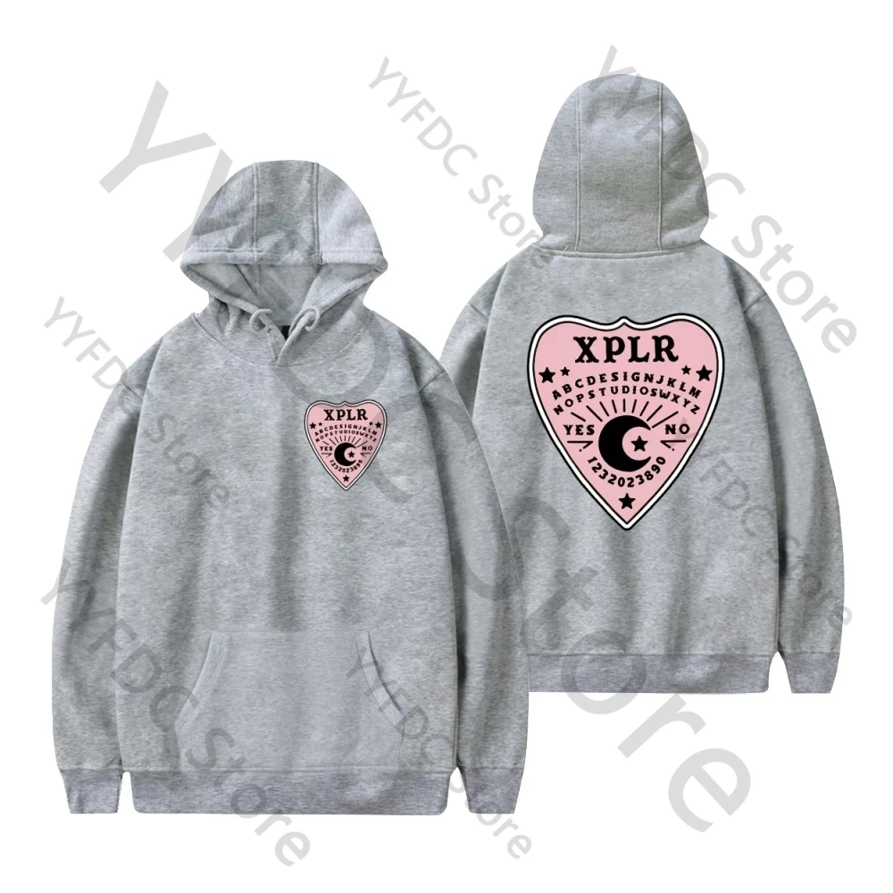 Sweat à capuche Ouija pour hommes et femmes, Sam et Colby XPLR, pulls chauds à manches longues, sweat-shirt Y2K, streetwear d'hiver, vêtements hip hop, mode