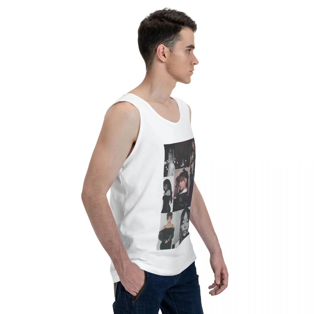 Custom Tour 2025 Liebe Ayliva 100% Cotton Men's Sweatshirt Vest Sleeveless Clothing Tees Men Tank Tops T-shirt