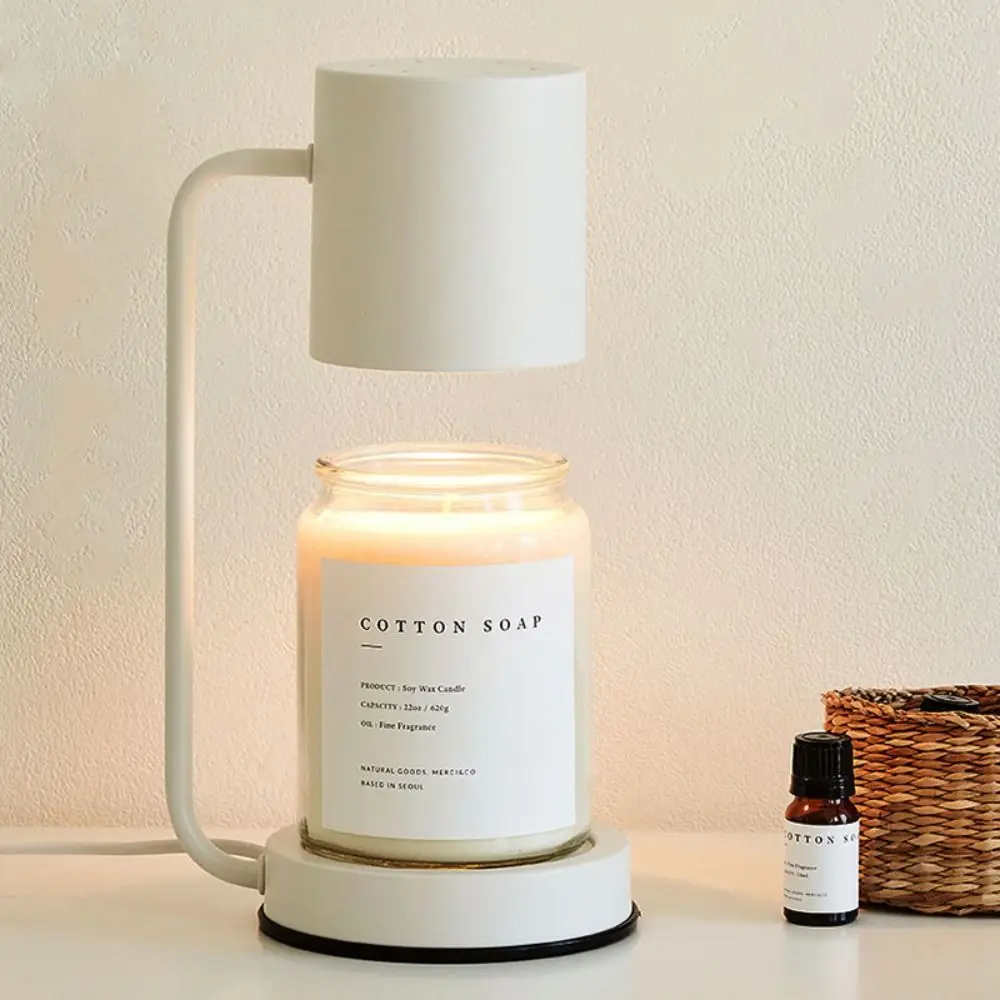 

Новая современная лампа для подогрева свечей, Amenities, металлическое основание, ароматный светильник, электрический регулируемый ночник для спальни