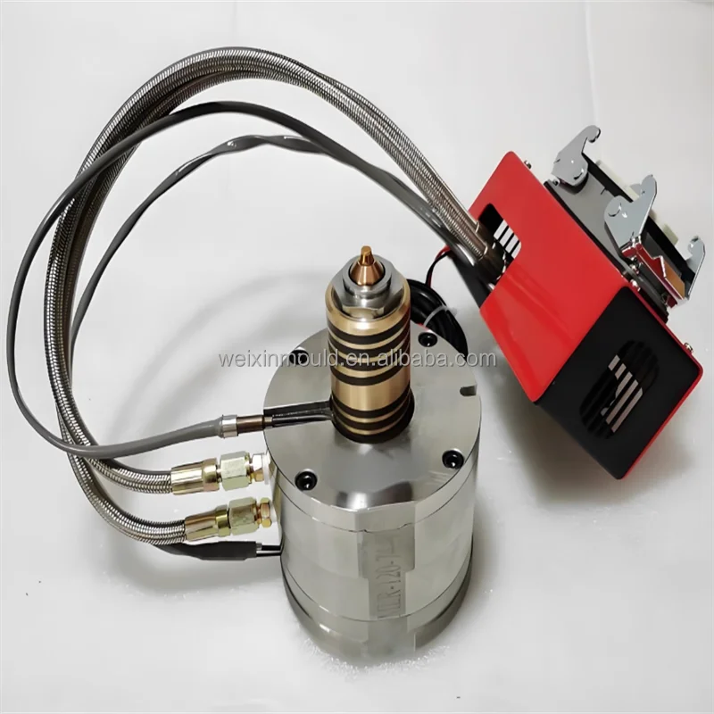 Hot runner assembly, single point nozzle injection molding system SKD61/tungsten steel nitride coating