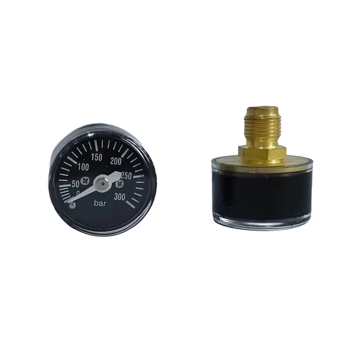 Imagen 2 del producto Manómetro de alta presión hpa, accesorios FX, indicador de precisión de pintura, Bola de aire, rosca de 300bar, 25mm de diámetro, 1/8BSP