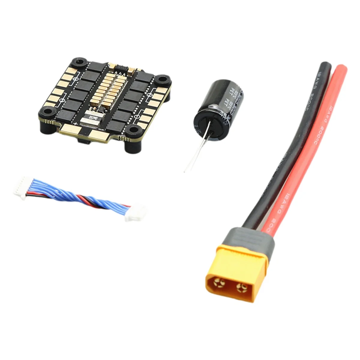 

BLS-60A 4in1 ESC HV 3-6S FPV Brushless ESC 30.5x30.5mm BLHELI-S for RC FPV 7inch-10inch Freestyle Drones Parts