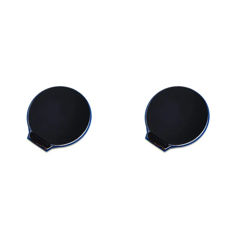 2X Waveshare 1.28 Inch Circular Display LCD Screen Module 240X240 Pixels SPI Communication LCD Expansion Board