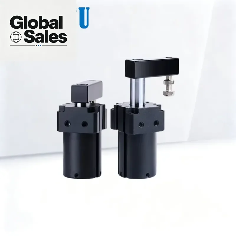 HFR Cylinder Magnetic Rotation Swing Angle Downward Pressure Clamping Upper Flange Fixture HFR 20/25/32/40/50/63