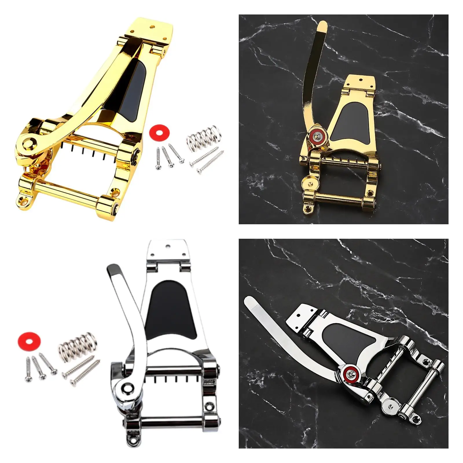 Electric Guitar Tremolo Bridge,Vibrato Bridge Tailpiece,Metal,Tremolo System for Electric Guitar