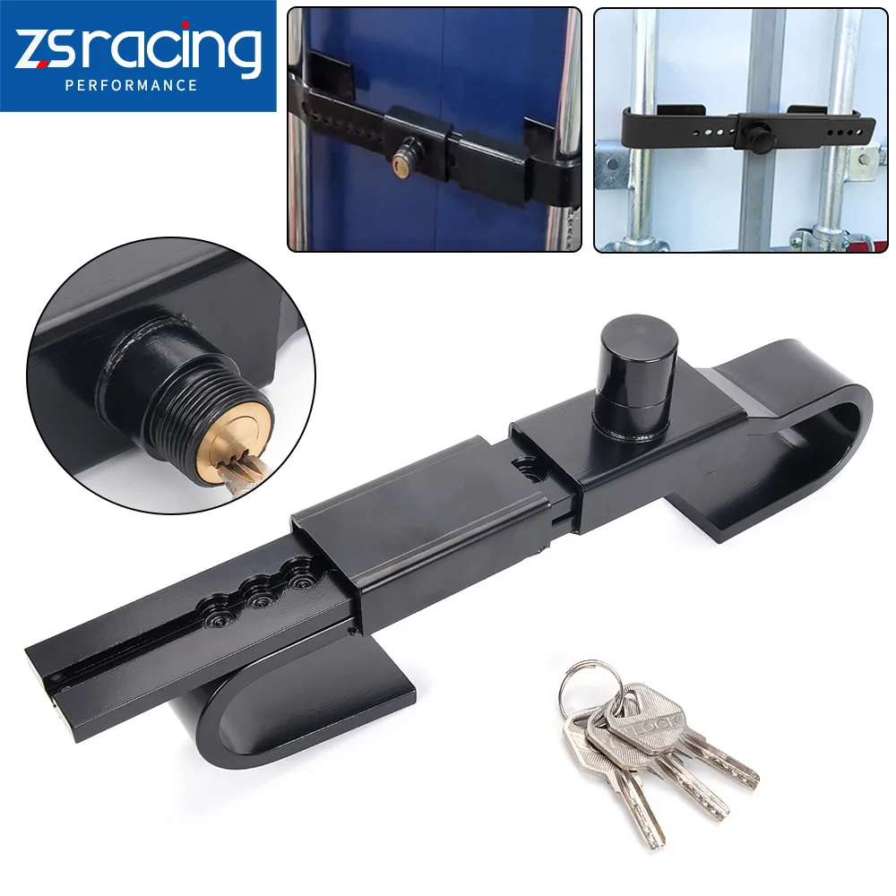 

Shipping Container Lock Heavy Duty Steel Trailer Box Cargo Door Lock with 3 Keys TUR015