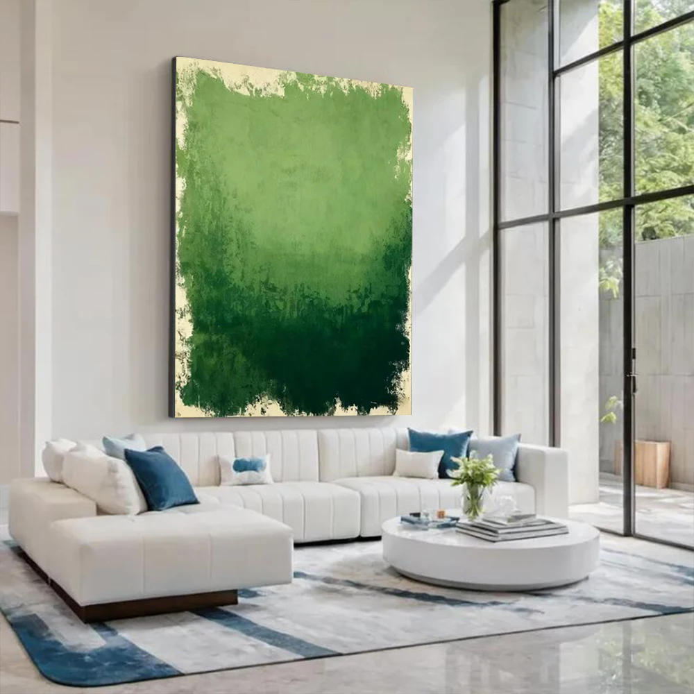

Large Modern Abstract Wall Art Handmade Oil Painting on Canvas Decorative Mural for Living Room Home Decor
