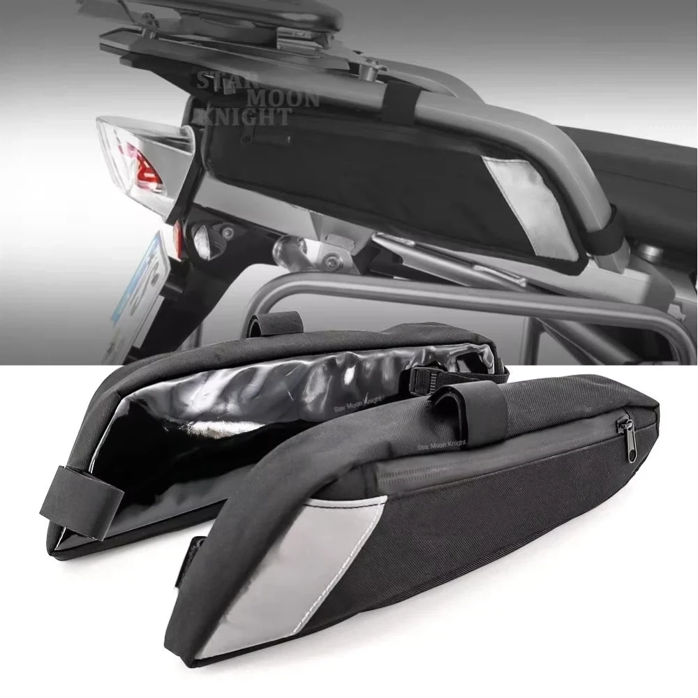 Motorcycle Tail Rack Side bags Waterproof Bags Frame Side Pockets For BMW R1200GS LC 2013 - 2020 R1250GS Adventure Accessories image 6