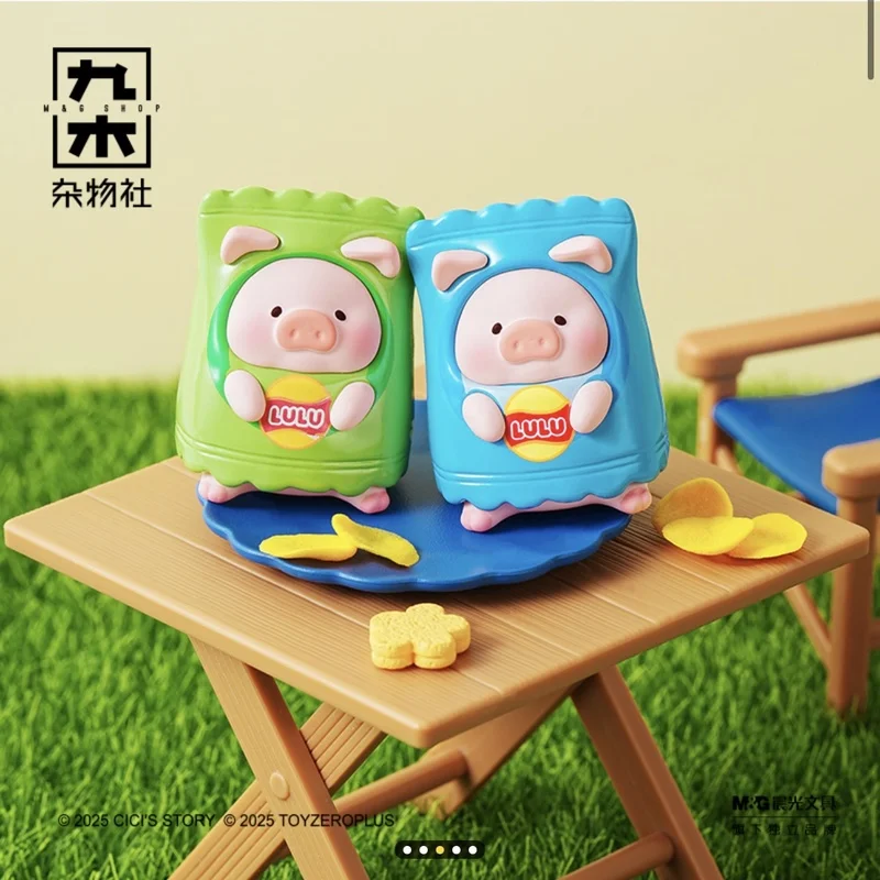 

Новый стиль Lulu The Piggy, серия для пикника, слепая сумка, милые настольные украшения, подарок для девочек, модные игрушки, милые коллекционные предметы