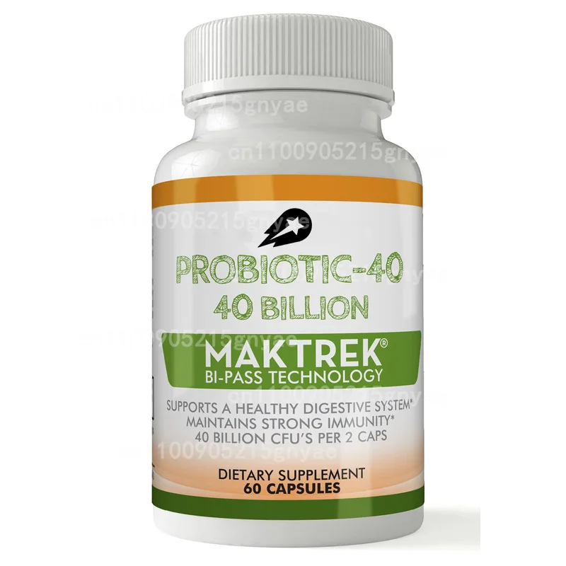 

Пробиотики для взрослых, 40 миллиардов КОЕ, устойчивые к кислотам желудка - максимальная эффективность для здоровья кишечника и поддержки иммунитета, 60 капсул