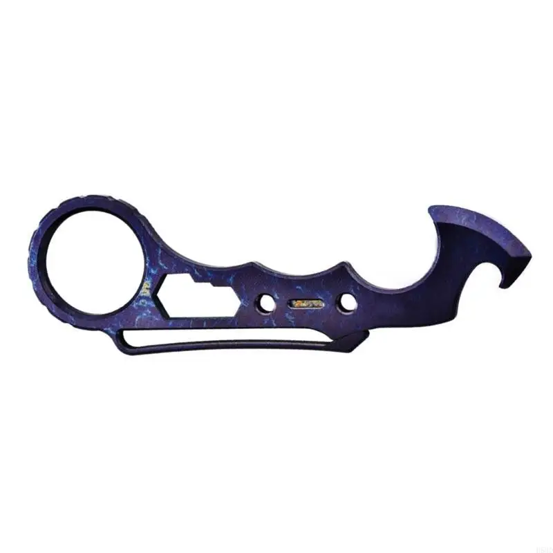 

Titaniums Alloys Prys Bar Multitool Bottles Opener Small Crowbars Camping Gear