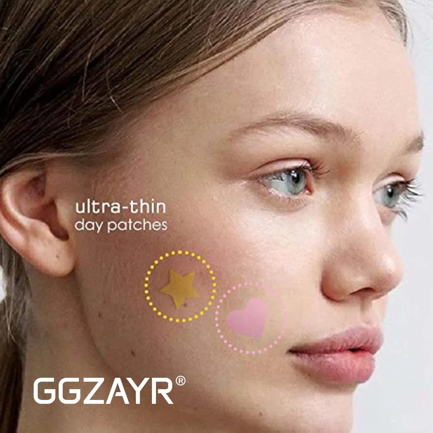 540 قطعة، رقع حب الشباب على شكل نجمة وقلب في 5 ألوان، مناسبة للحجم، يجب اقتناؤها للمكياج، مغرية، ساحرة، وجذابة.