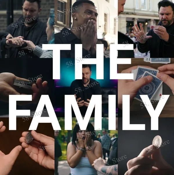 

Benjamin Earl - The Family - July 2025 Ft. Jack Tighe Magic tricks ( 58 Store Download )