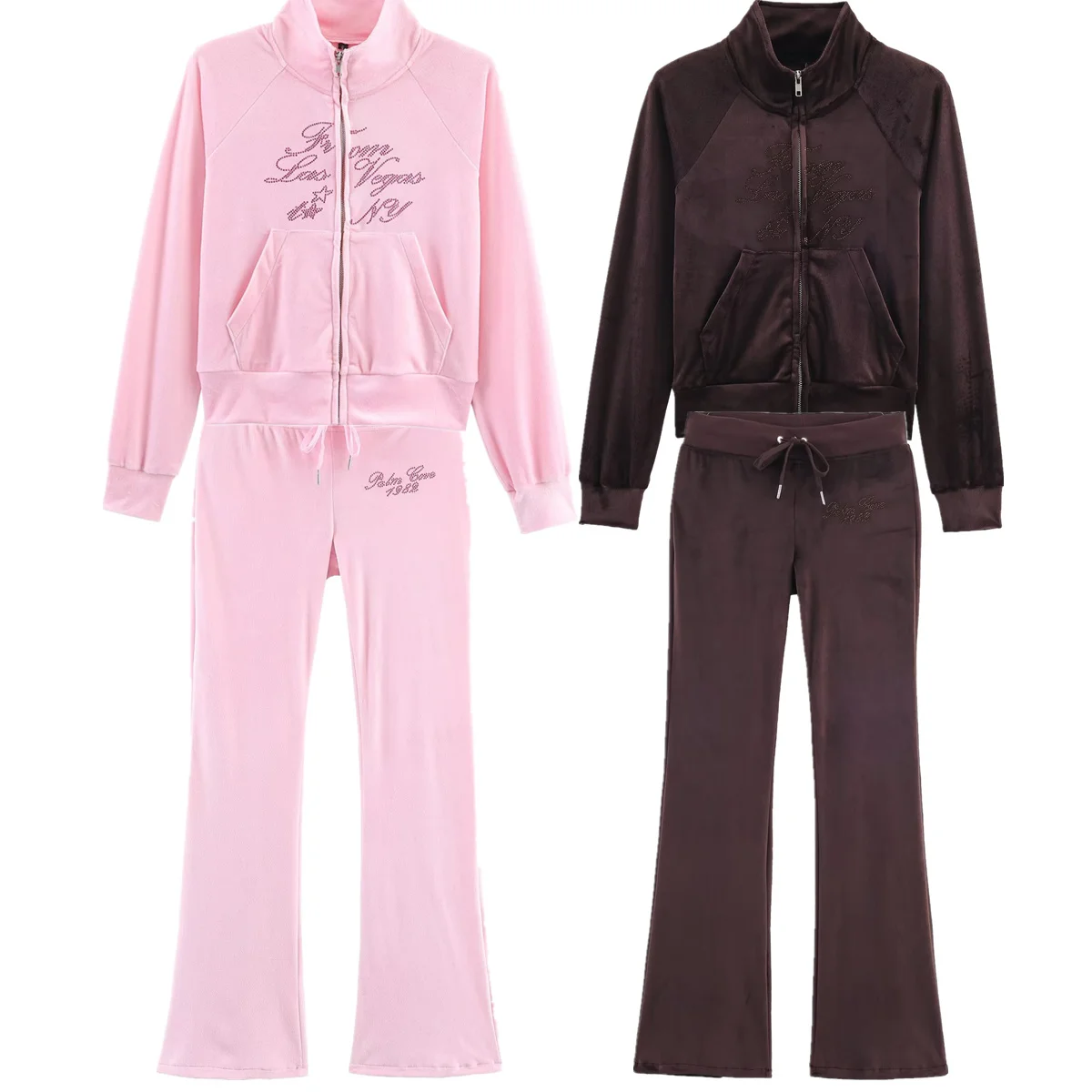 

Maxdutti минималистичная женская одежда, модная женская бархатная толстовка, толстовки с капюшоном, куртка и повседневные комплекты брюк, женский костюм