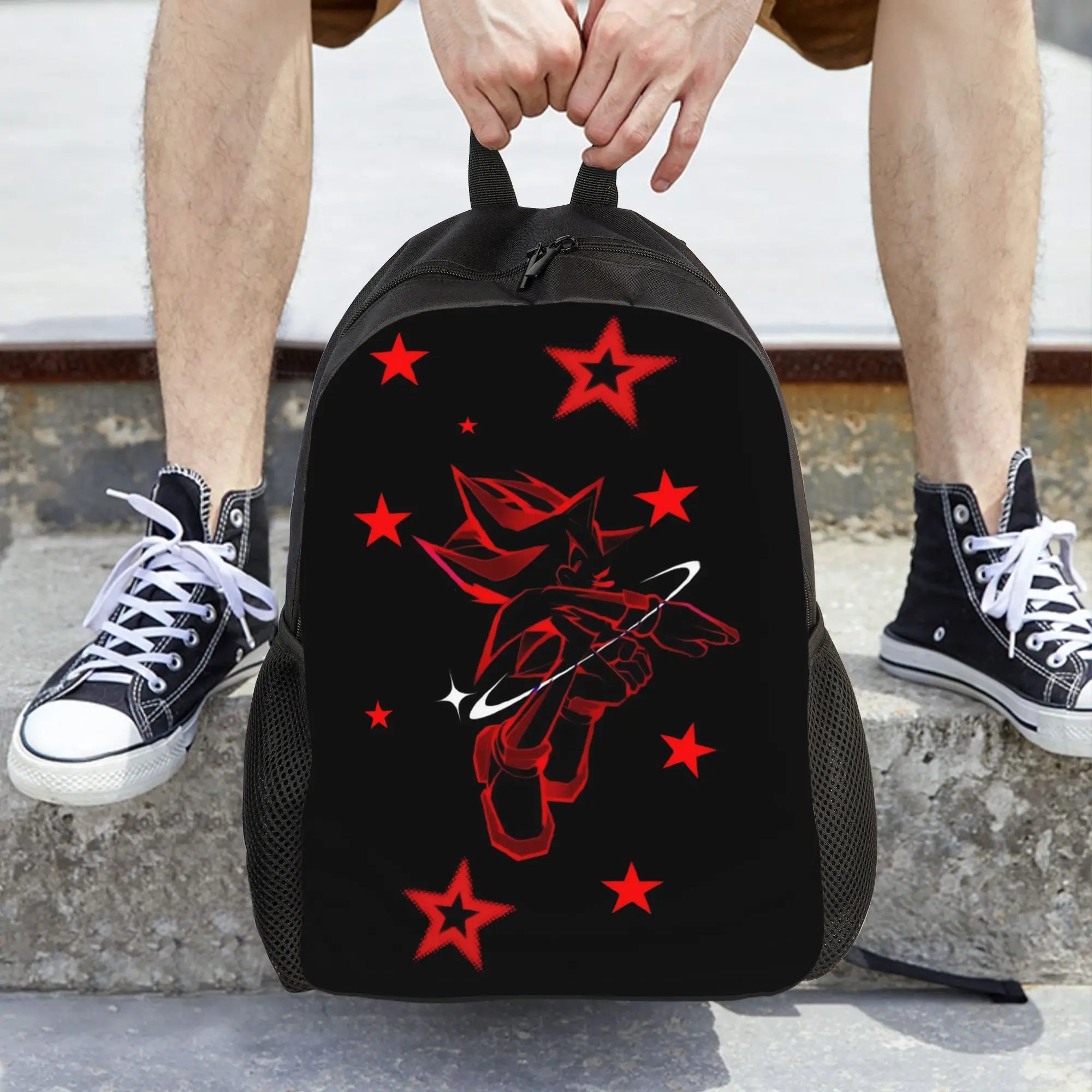 S-Shadow The Hedgehogs  Women Backpack Trend Children School Bag   Laptop Backpack Teenage Travel Shoulder Bag