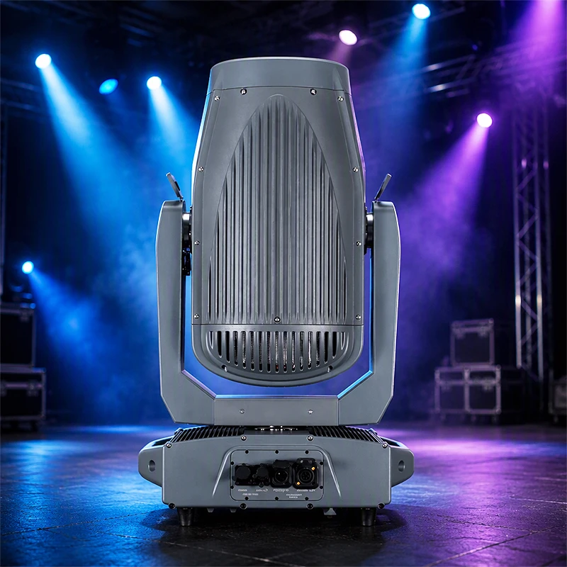 IP66 Waterproof Aluminum 700W LED Zoom Beam Moving Head Light Frost Effect 2-50 Adjustable Beam Angle 8000K Color