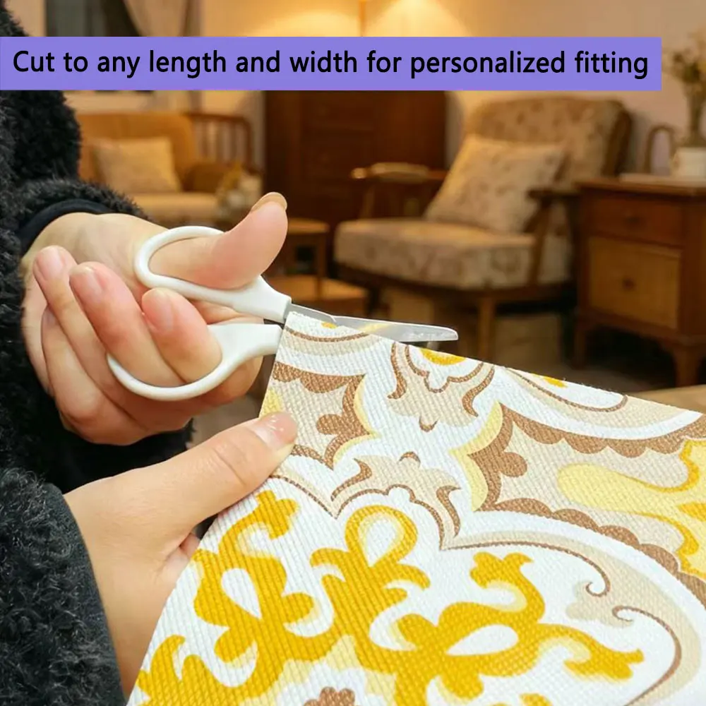 

Non‑sticky Moisture‑proof Cabinet Drawer Mat Dust‑proof Oil‑proof Anti‑slip Fridge Pad Cuttable Easy Clean Multipurpose Kitchen