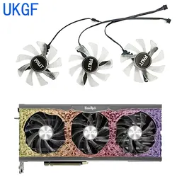 TH9215B2H-PFC01 RTX 3080 3090 GPU replacement fan 4PIN for Palit RTX 3090 3080 3070 3090 Ti 3070ti Gamerock cooling