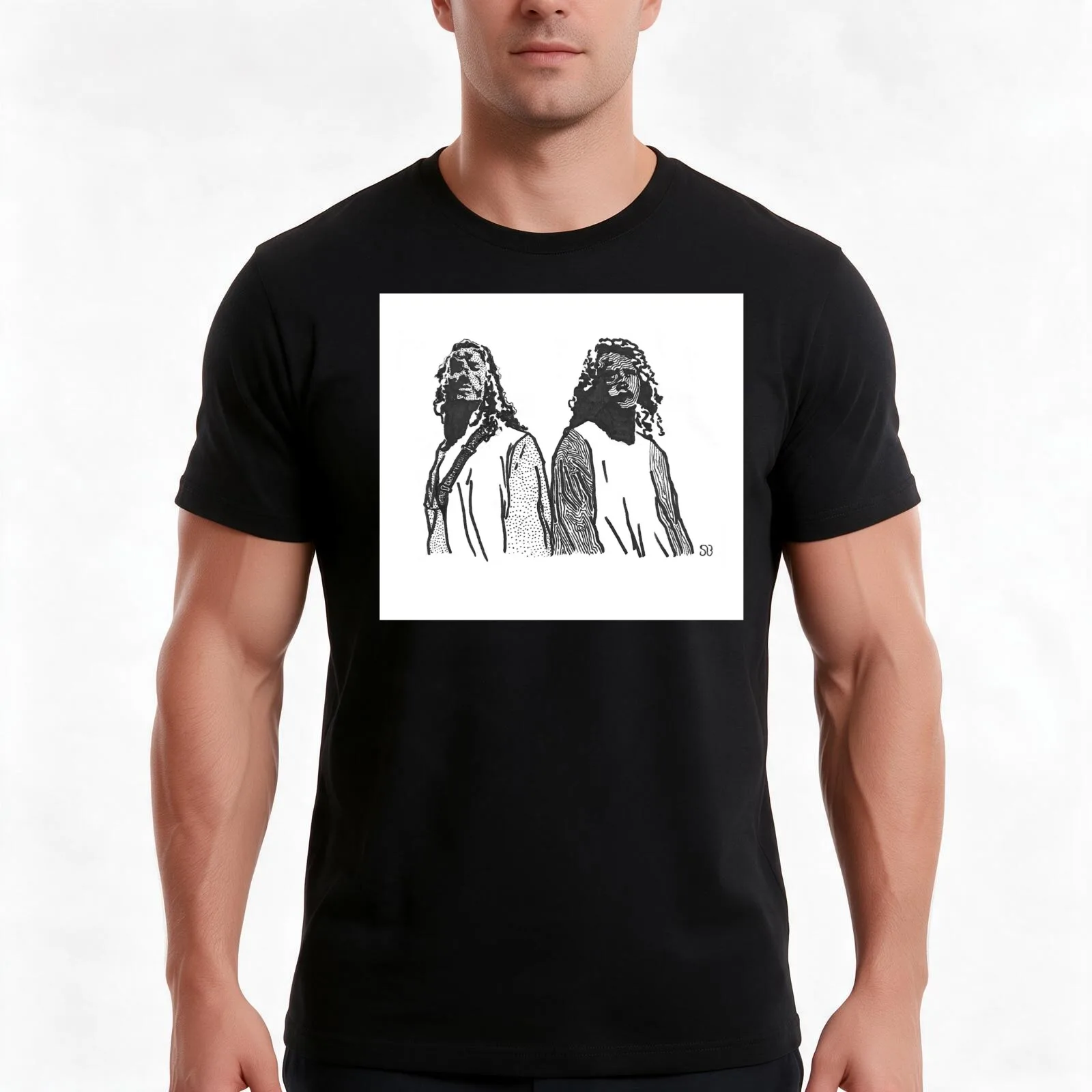 Hippie Sabotage T-Shirt, Summer Casual Cotton Tee, Oversized Streetwear Tops, Vintage Graphic Print, Loose Fit Short Sleeve