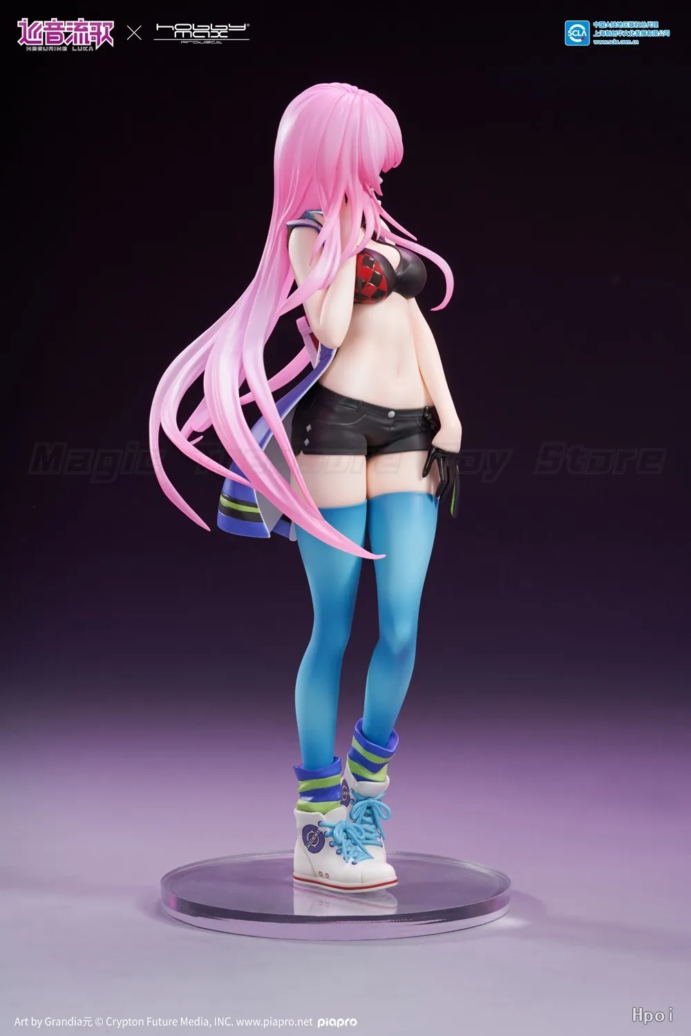 【البيع المسبق】هدايا زينة أصلية من HobbyMax Megurine Luka Trendy Street
