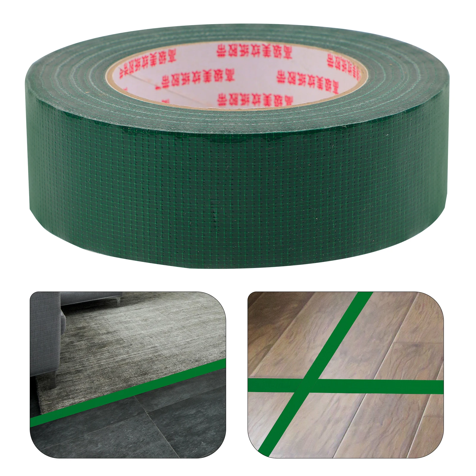 

Duct Tape Heavy Duty Cloth Adhesive 4cmx20m Green Carpet Tape Waterproof Windproof Strong Sticky Wedding Party Supplies