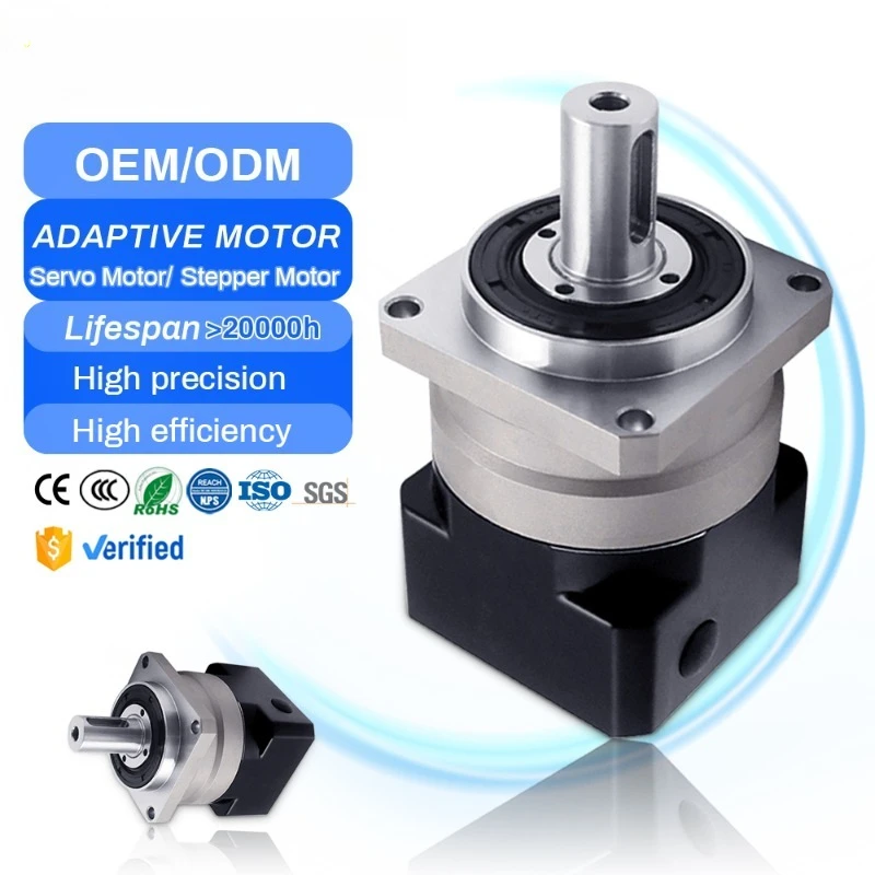 High Precision Rigidity Planetary Gearbox Speed Reducer 20 HP 10:1 Ratio ODM Customizable Machine Tool Drive Motor Reducers