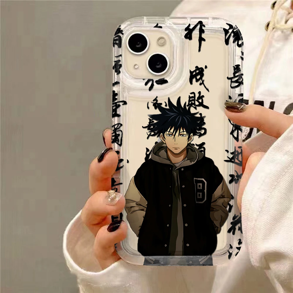 Jujutsu Kaisen New Clear Case for Samsung A03S A05S A13 A14 A21S A22 A23 A24 A31 A32 A33 A34 A35 A51 A52 A53 A71 A72 5G Airbag