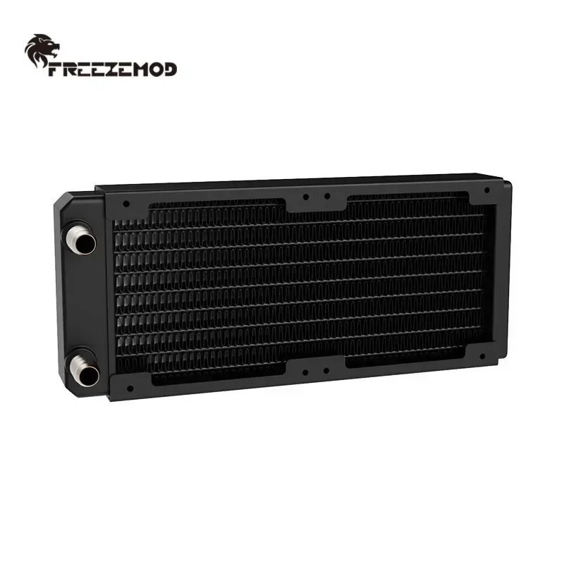 مبرد مائي من FREEZEMOD، 80 160 مشعاع نحاسي صف تبريد سائل صغير للخادم والطائرة بدون طيار والطباعة الطبية بالليزر