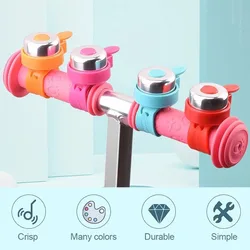 1PC Baby Scooter Bell Lovely Kids Bike Bell Strap Bicycle Bell Funny Bike Accessory for Kids Bike Use Bicycle Accessories 자전거벨