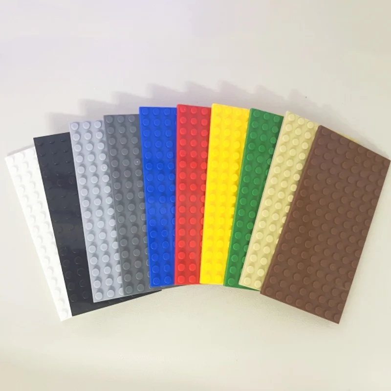 Lot 92438 Plate 8 x 16 Baseplate BuildingsĀ Blocks Toy For Children Compatible Educational Creative Size Gift DIY MOC