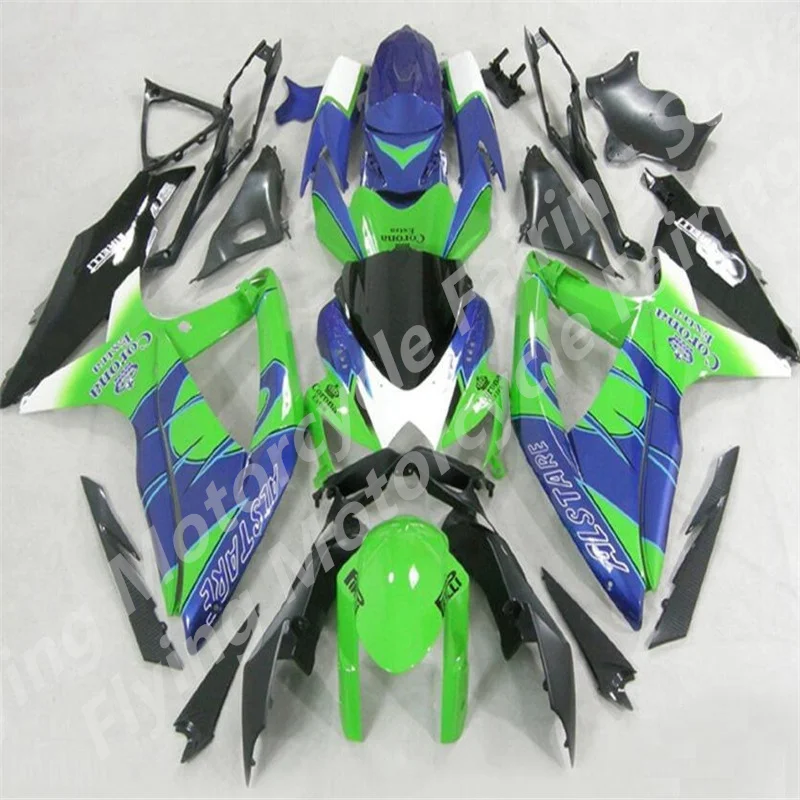 Bodywork  For G S XR600 G S XR750 G S XR 600 750 2008 2009 2010 K8 Motorcycle  Fairing blue green black 08 09 10