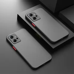 For Xiaomi Redmi Note 12 4G Global Case for Redmi Note 12 Cover Coque Fundas Matte Translucent Hard PC Protective Phone Bumper